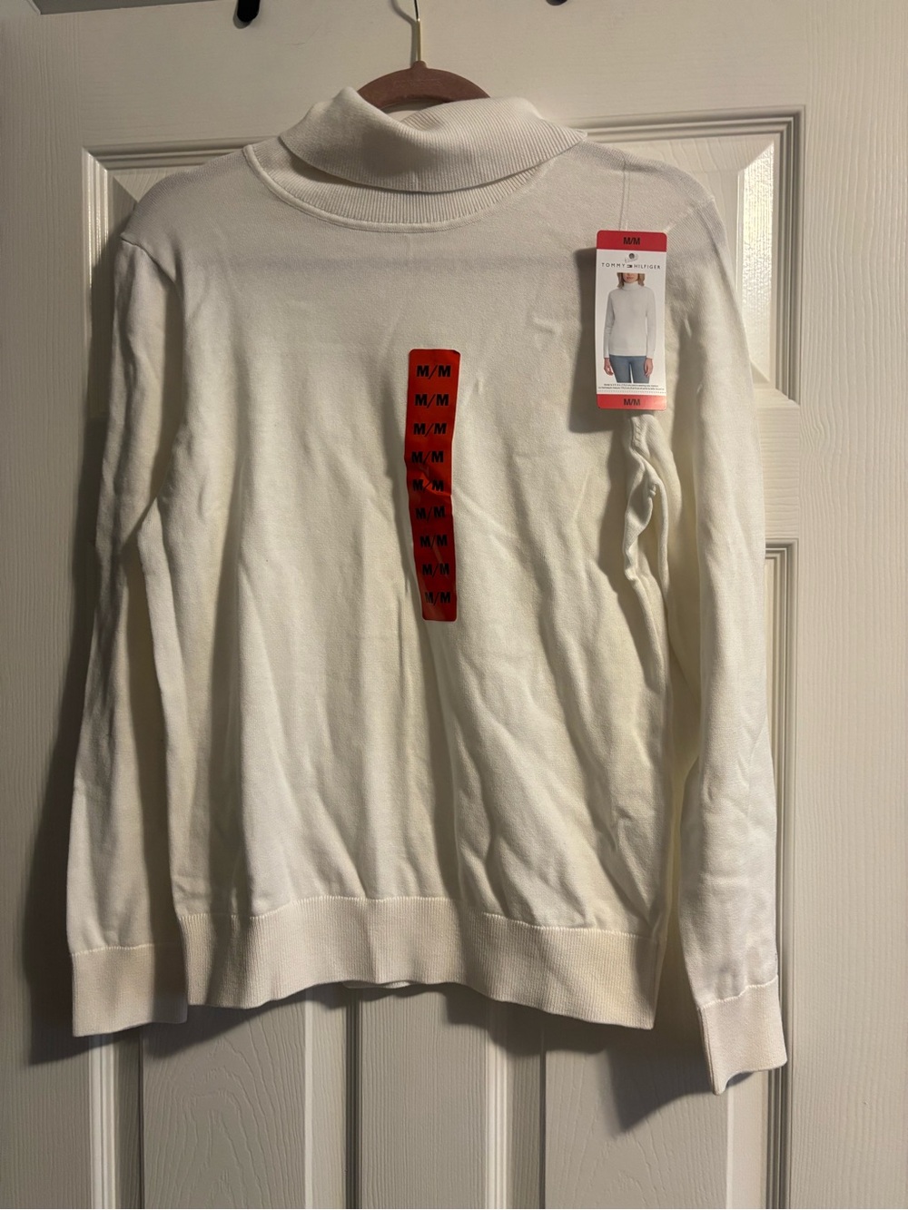 Tommy Hilfiger white Turtleneck Sweater